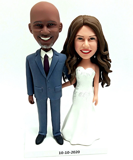 Custom cake toppers personalized wedding cake toppers made from photos